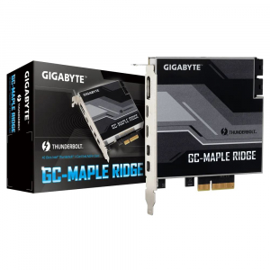 Gigabyte GC-MAPLE RIDGE 2x Thunderbolt 4 2x Mini DP 1x DP bővítő kártya PCIe